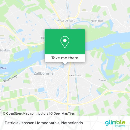 Patricia Janssen Homeopathie map