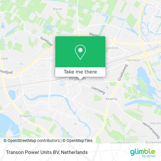 Transon Power Units BV map