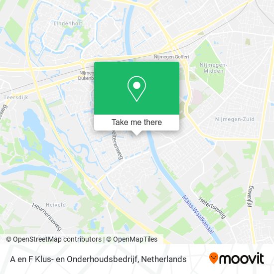 A en F Klus- en Onderhoudsbedrijf map