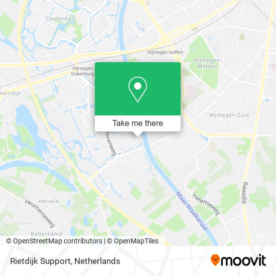 Rietdijk Support map