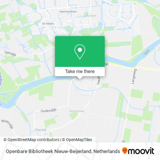 Openbare Bibliotheek Nieuw-Beijerland map