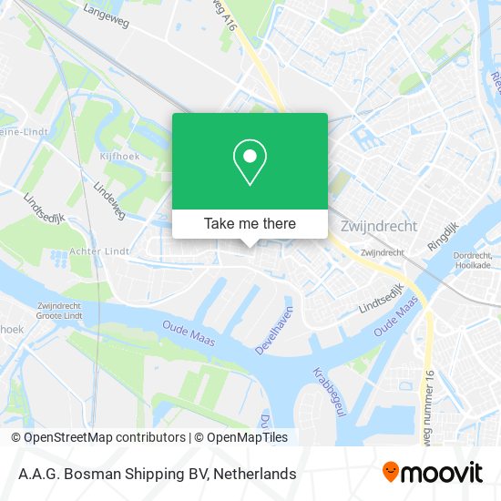 A.A.G. Bosman Shipping BV map