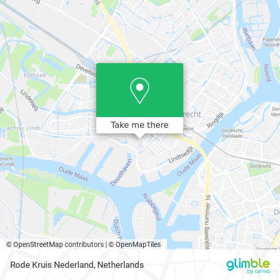 Rode Kruis Nederland Karte