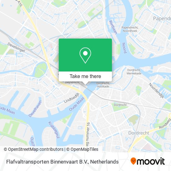 Flafvaltransporten Binnenvaart B.V. Karte