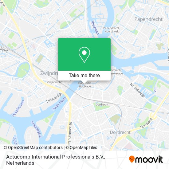 Actucomp International Professionals B.V. map