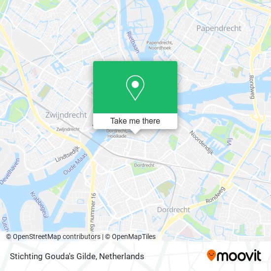 Stichting Gouda's Gilde map