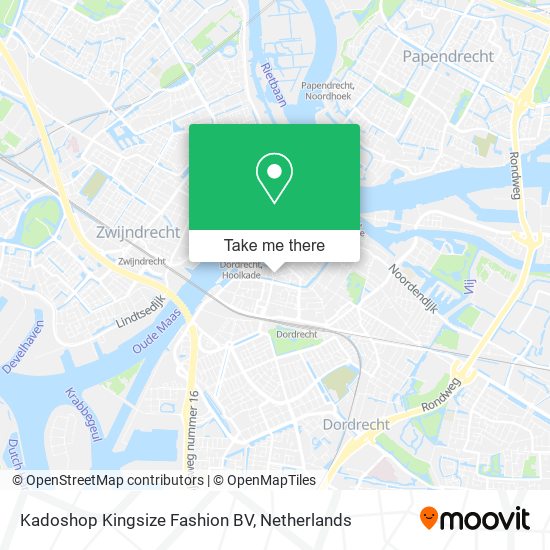 Kadoshop Kingsize Fashion BV map