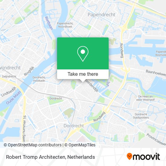 Robert Tromp Architecten map