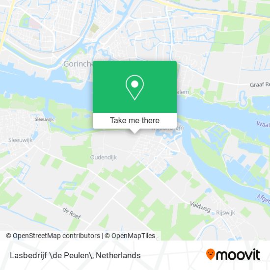 Lasbedrijf \de Peulen\ map