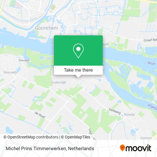 Michel Prins Timmerwerken map