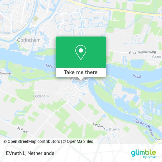 EVnetNL map