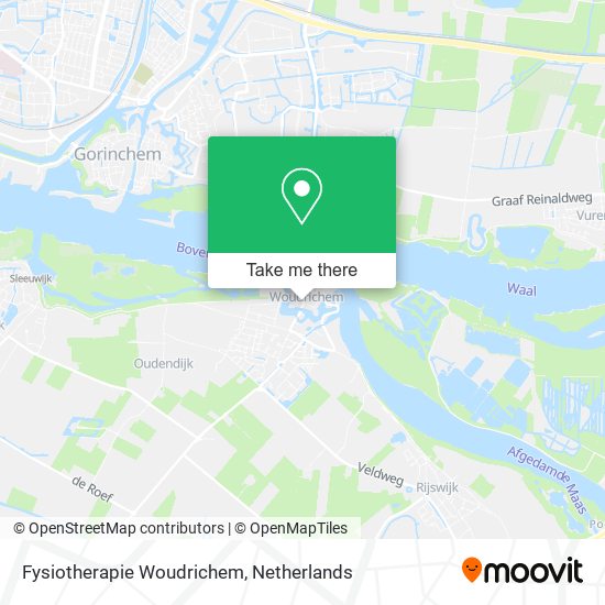 Fysiotherapie Woudrichem Karte