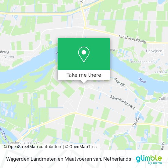 Wijgerden Landmeten en Maatvoeren van map