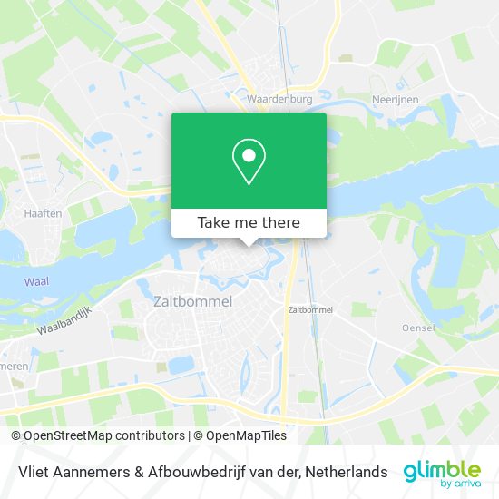 Vliet Aannemers & Afbouwbedrijf van der map