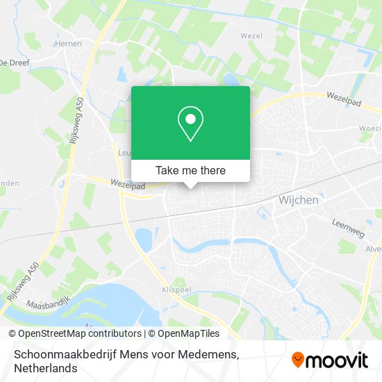 Schoonmaakbedrijf Mens voor Medemens map