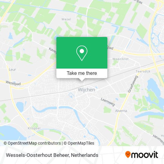 Wessels-Oosterhout Beheer map