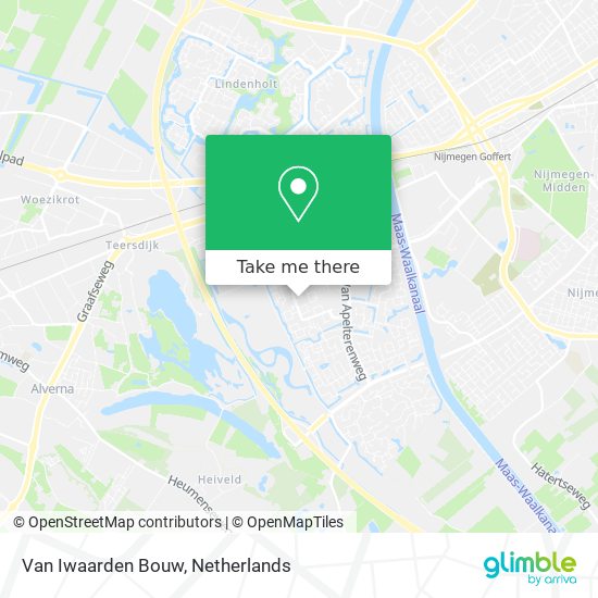 Van Iwaarden Bouw map