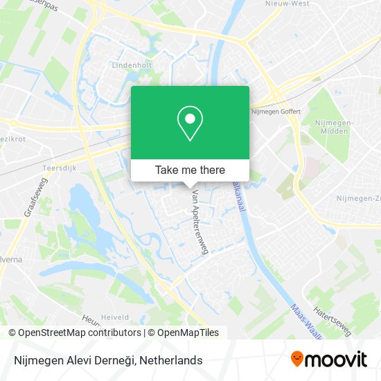 Nijmegen Alevi Derneği map