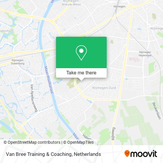 Van Bree Training & Coaching map