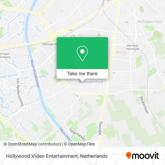 Hollywood Video Entertainment map