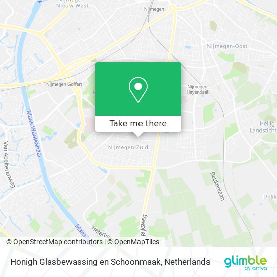 Honigh Glasbewassing en Schoonmaak map