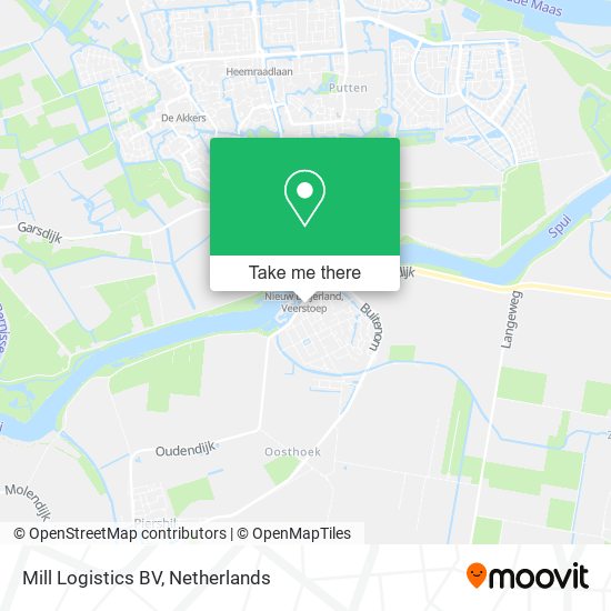 Mill Logistics BV map