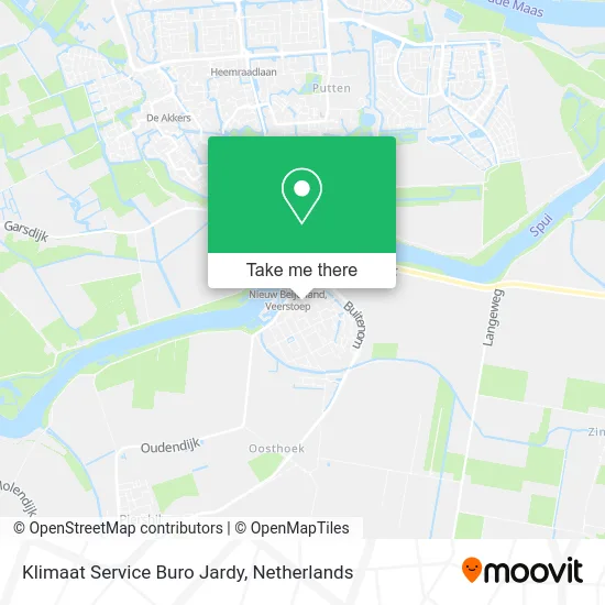 Klimaat Service Buro Jardy map
