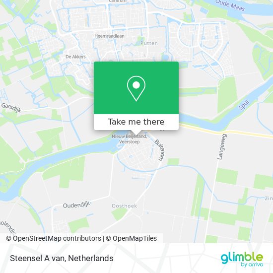 Steensel A van map