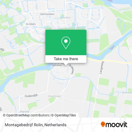 Montagebedrijf Rolin map