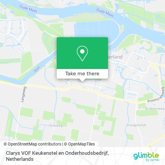 Clarys VOF Keukenstel en Onderhoudsbedrijf map