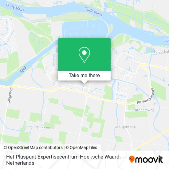 Het Pluspunt Expertisecentrum Hoeksche Waard Karte