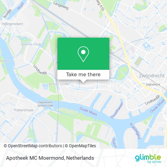 Apotheek MC Moermond map