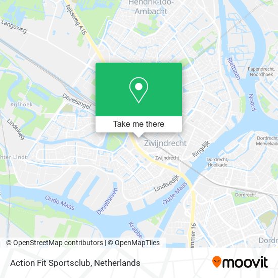 Action Fit Sportsclub map