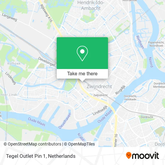 Tegel Outlet Pin 1 map