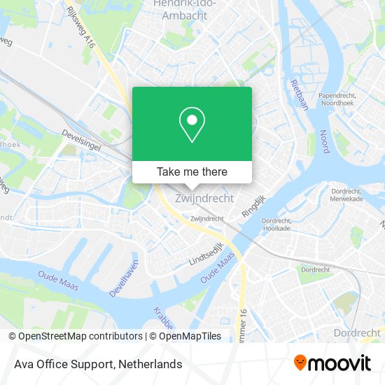 Ava Office Support map