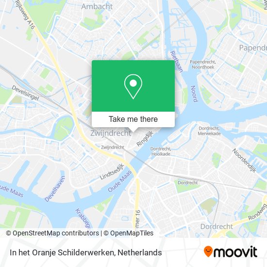 In het Oranje Schilderwerken map