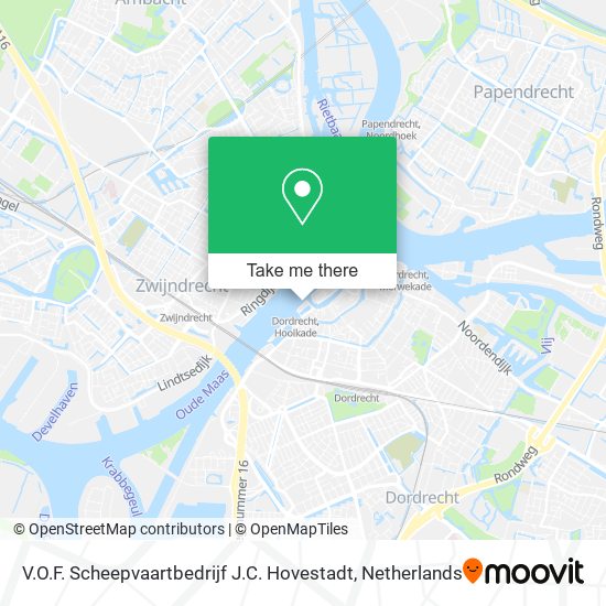 V.O.F. Scheepvaartbedrijf J.C. Hovestadt map
