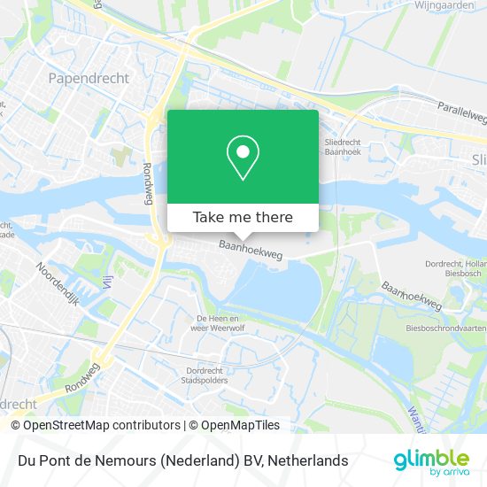 Du Pont de Nemours (Nederland) BV Karte