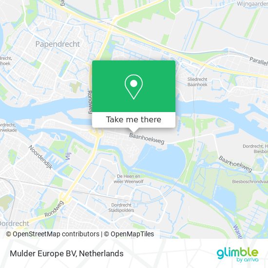 Mulder Europe BV map