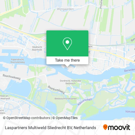 Laspartners Multiweld Sliedrecht BV map