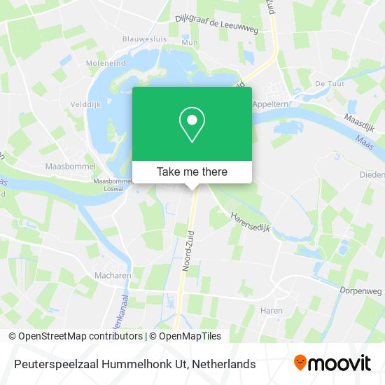 Peuterspeelzaal Hummelhonk Ut map