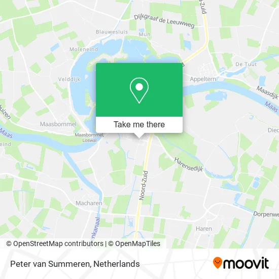 Peter van Summeren Karte