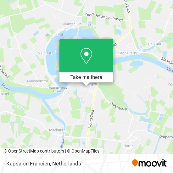 Kapsalon Francien Karte