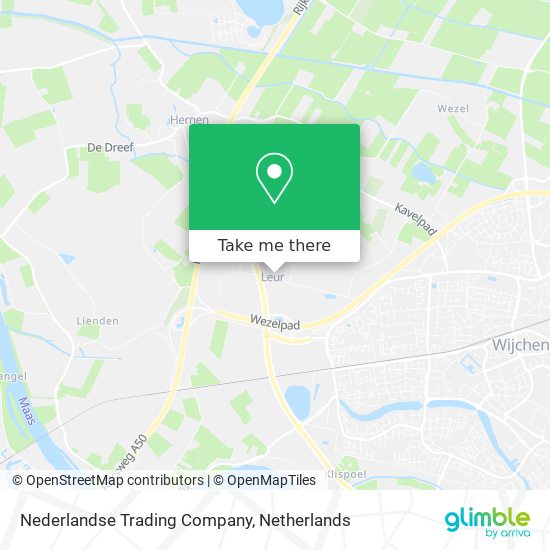 Nederlandse Trading Company Karte