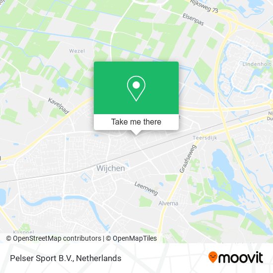 Pelser Sport B.V. map