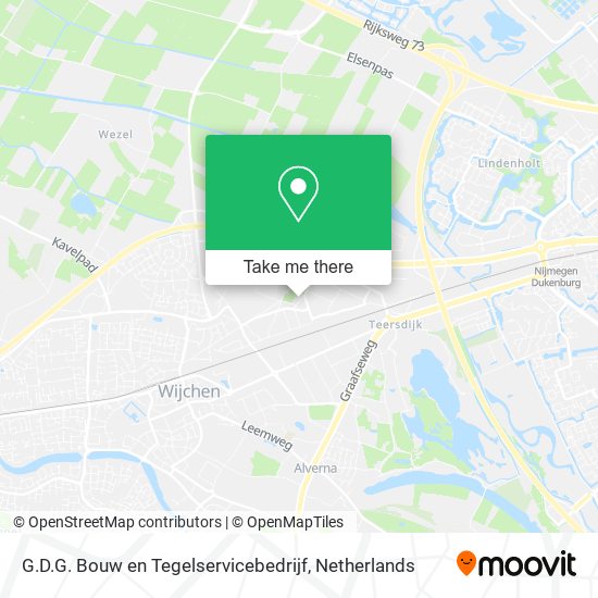 G.D.G. Bouw en Tegelservicebedrijf map