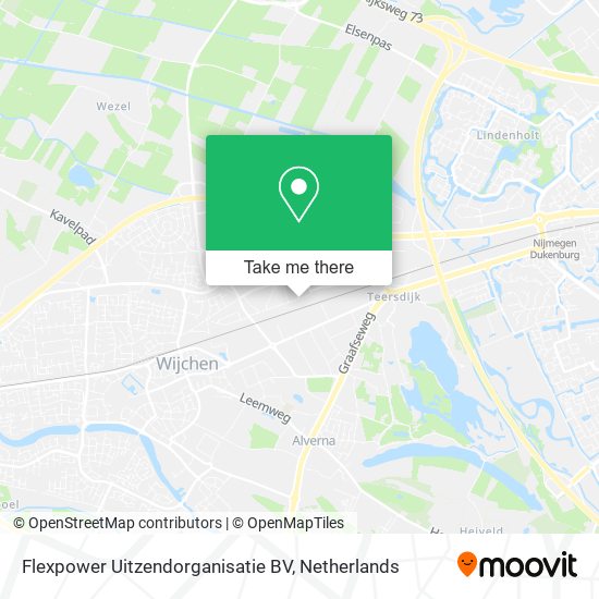 Flexpower Uitzendorganisatie BV Karte