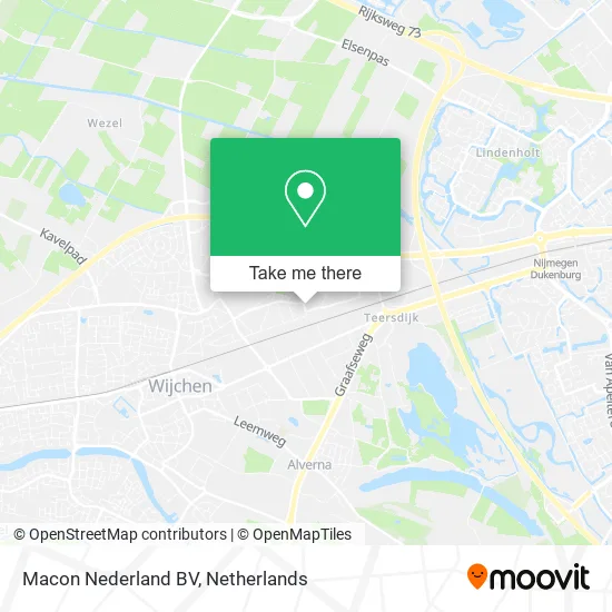 Macon Nederland BV map