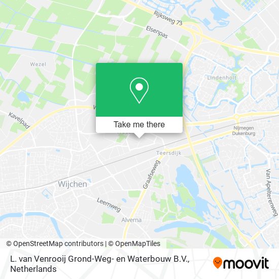 L. van Venrooij Grond-Weg- en Waterbouw B.V. Karte