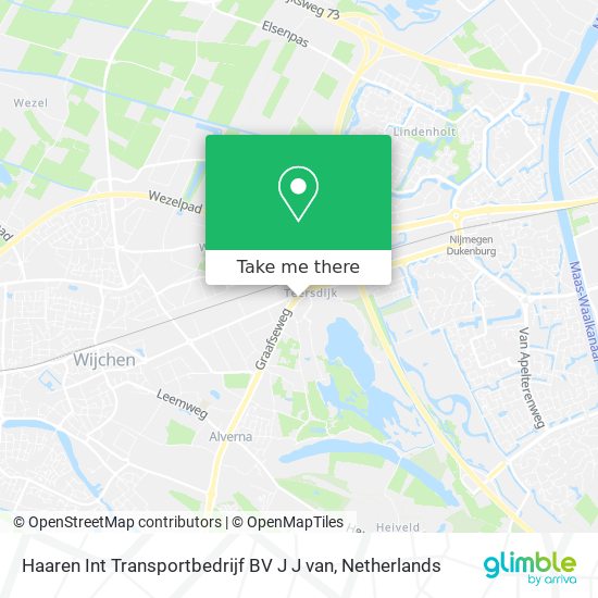 Haaren Int Transportbedrijf BV J J van map